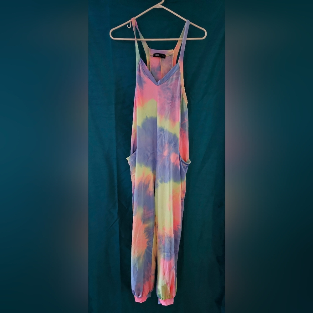 CBR Pink, Purple & Yellow Tie Dye Jumper